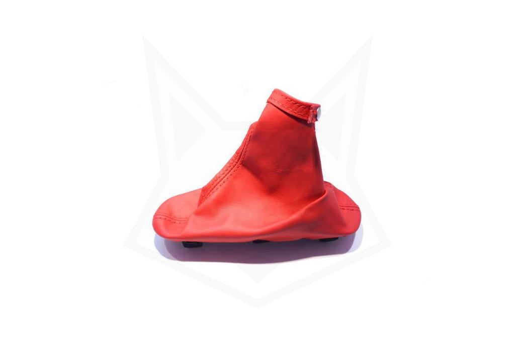 GENUINE ALFA ROMEO, GENUINE ALFA ROMEO 4C RED LEATHER E-BRAKE BOOT - ALFA CORSA
