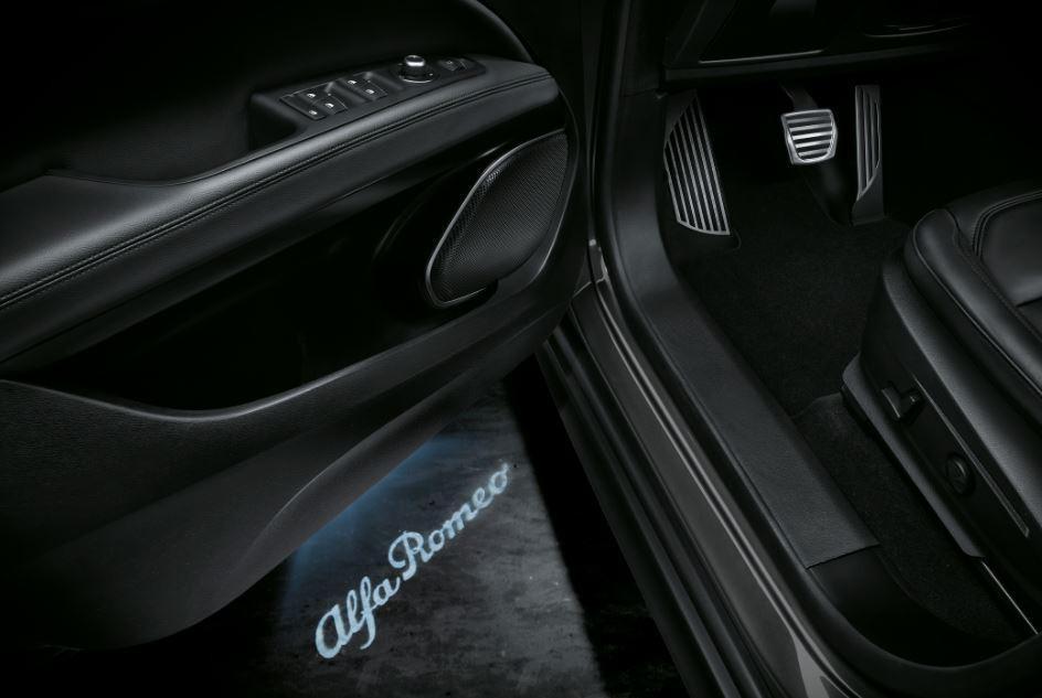 GENUINE ALFA ROMEO, GENUINE ALFA ROMEO PUDDLE LIGHTS AR LOGO - ALFA CORSA