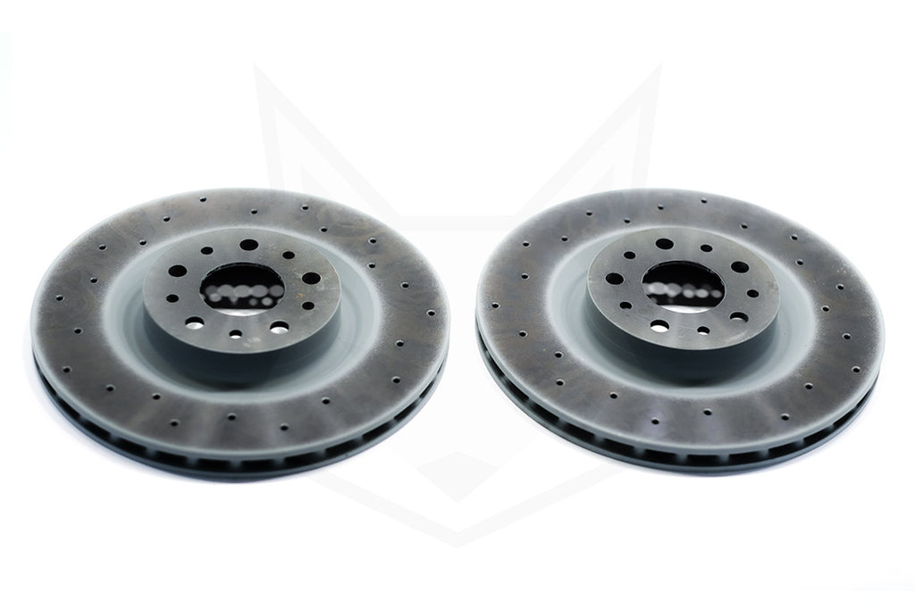 GENUINE ALFA ROMEO, GENUINE ALFA ROMEO 4C REAR BRAKE ROTOR SET - ALFA CORSA