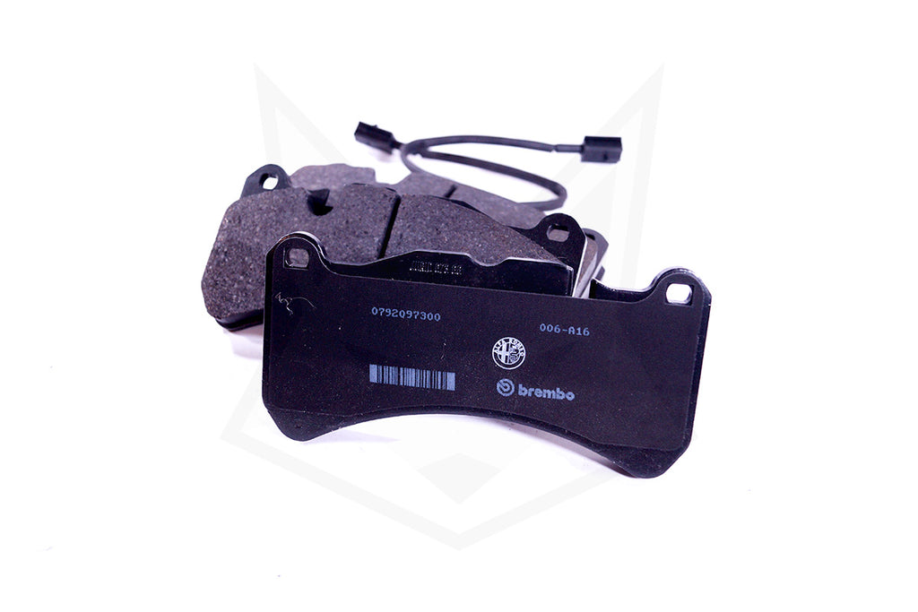 GENUINE ALFA ROMEO, GENUINE ALFA ROMEO QUADRIFOGLIO FRONT BRAKE PADS - ALFA CORSA