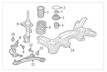 Load image into Gallery viewer, GENUINE FIAT, GENUINE FIAT FRONT STRUT DUST BOOT SET - ALFA CORSA