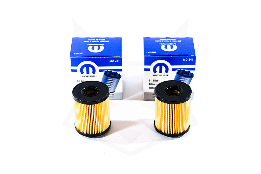 GENUINE FIAT, GENUINE FIAT OIL FILTER SET (2) - ALFA CORSA