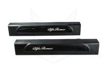 Load image into Gallery viewer, GENUINE ALFA ROMEO, GENUINE ALFA ROMEO CARBON FIBER LIGHTED DOOR SILL KIT - ALFA CORSA