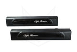 GENUINE ALFA ROMEO CARBON FIBER LIGHTED DOOR SILL KIT