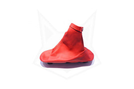 GENUINE ALFA ROMEO, GENUINE ALFA ROMEO 4C RED LEATHER E-BRAKE BOOT - ALFA CORSA