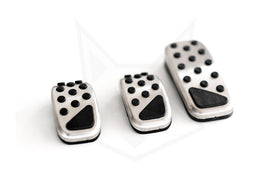 GENUINE FIAT, GENUINE FIAT STAINLESS STEEL PEDAL KIT - ALFA CORSA