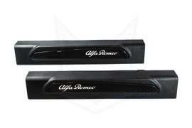 GENUINE ALFA ROMEO, GENUINE ALFA ROMEO CARBON FIBER LIGHTED DOOR SILL KIT - ALFA CORSA