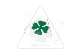 GENUINE ALFA ROMEO, GENUINE ALFA ROMEO STELVIO QUADRIFOGLIO EMBLEM - ALFA CORSA